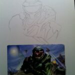 Halo Sketch Step 1