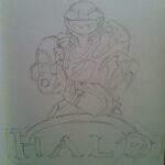 Halo Sketch Step 3