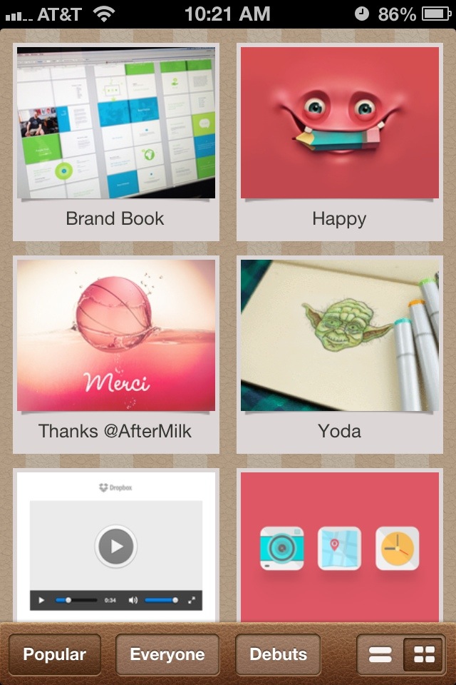 Laether App Shot